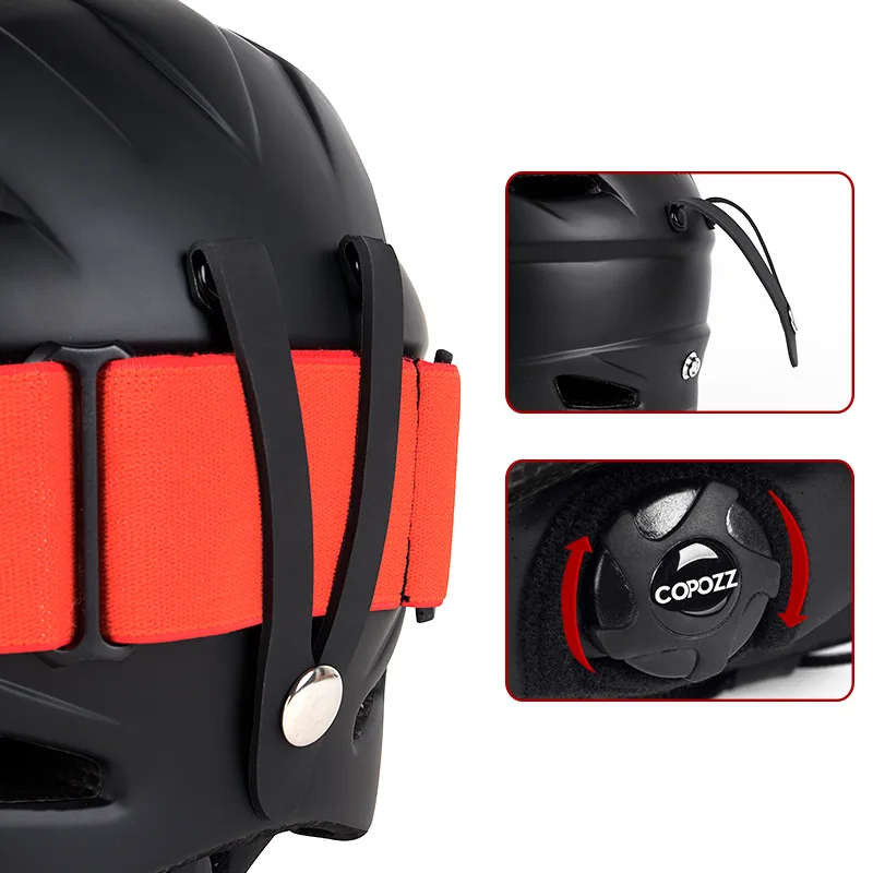 COPOZZ ski helmets for men and women to keep warm windproof breathable extreme sports equipment Ski protective gear | Спорт и
