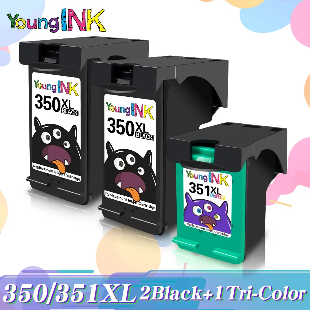 

Ink Cartridge Remanufactured replacement For HP 350 351 HP 350XL 351XL youngink For C4270 C4272 C4270 C4342 C4343 C4344 Printer