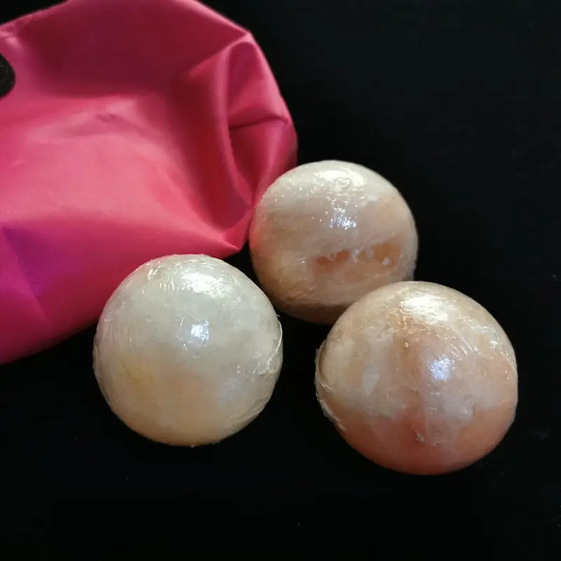 Массажные шарики из гималайской соли 5 см хрустальный шар мыло массажный