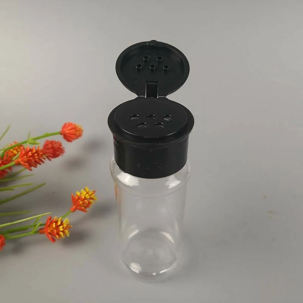 20 шт. пластиковая Солонка и перечница с дырочками сверху банка для приправ