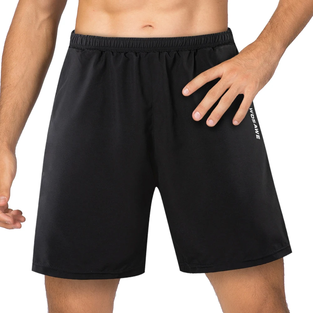 Мужские короткие велосипедные шорты для бега летние дышащие быстросохнущие
