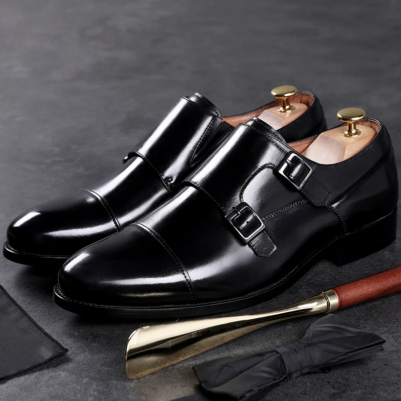 Классические мужские туфли ручной работы DESAI из натуральной кожи