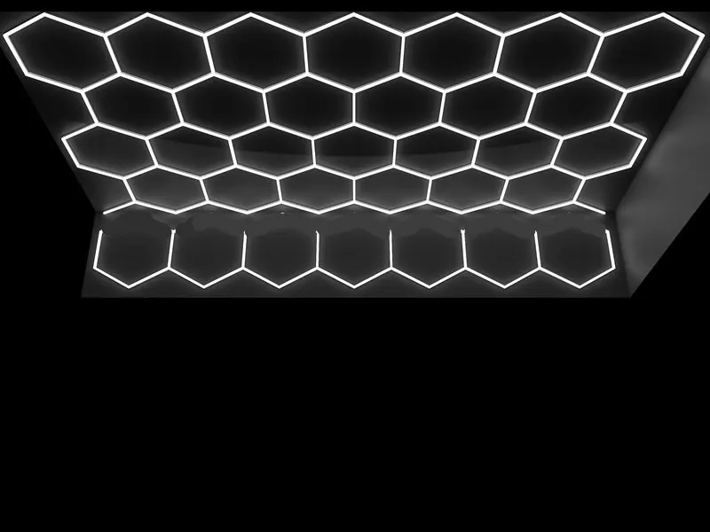 Светодиодный шестигранный потолочный светильник с Сотами 3*6 5 м