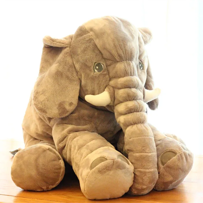 Слон плюшевая кукла подушка удобствами для детей мягкий комплект сна и
