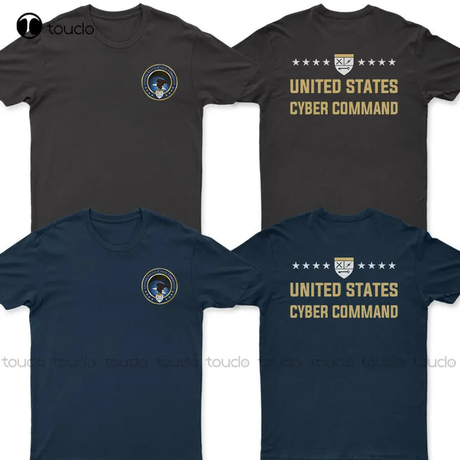 

New Us Cyber Command Special Force United States T - Shirt Designer T Shirts For Men Cotton Tee Shirts S-5Xl