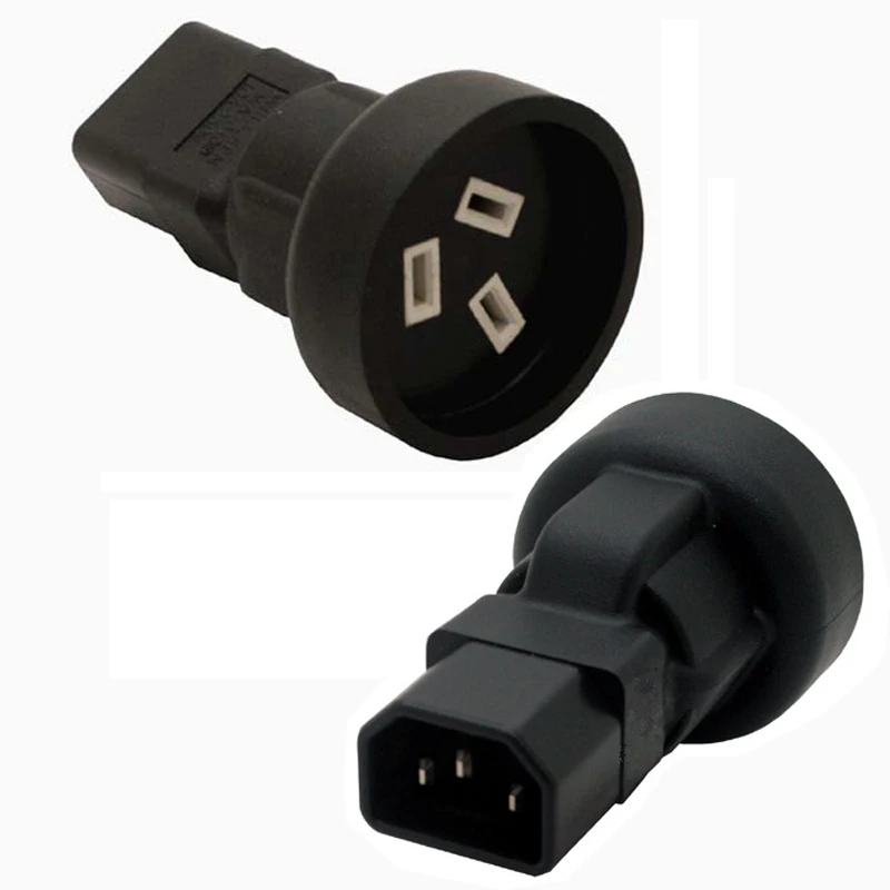 

10 шт., C4-AU PDU IEC IEC320-C14 в Австралию, Новая Зеландия, розетка AU, преобразователь питания, адаптер переменного тока