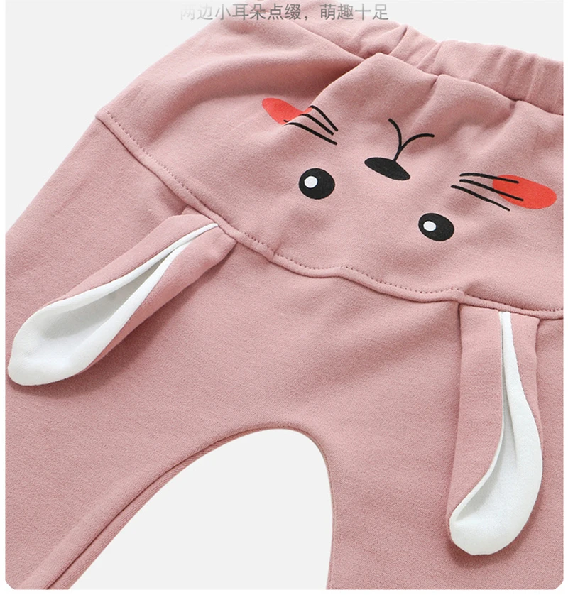 Брюки с рисунком для новорожденных мальчиков и девочек сезон весна-осень брюки