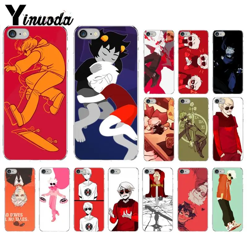 Чехол Yinuoda Homestuck Dave Strider для iPhone 8 7 6 6S Plus X XS MAX 5 5S SE XR 11 11pro promax | Мобильные телефоны и