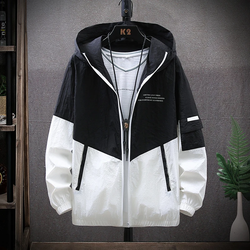 

Для мужчин, тонкое пальто. Солнцезащитный. УФ-защитная куртка. Молодежная мода. Защитная одежда для улицы 1716-fs205-1