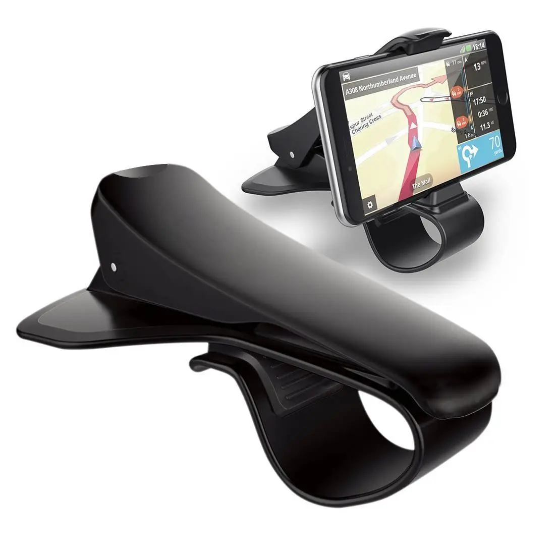 

Car Mobile Holder mobile car dashboard design universal adjustable horizontal vertical Clamp holder mobile car