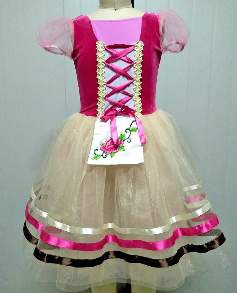 Новая балетная танцевальная юбка-пачка платье с фатиновой юбкой Gisele одежда для