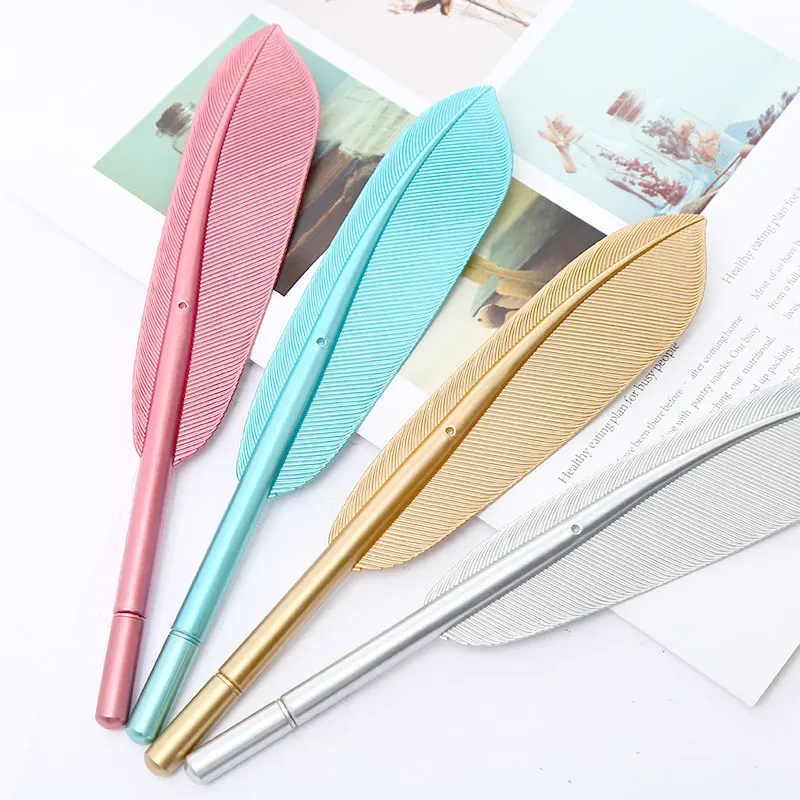 Корейский Плюм перо Милая гелевая кавайные ручки креативный рисунок написание