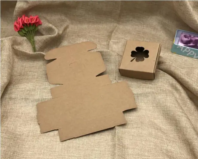 

multi styles gift/candy/packing box DIY handmade with love cardboard gift package &display box jewelry box 50pcs