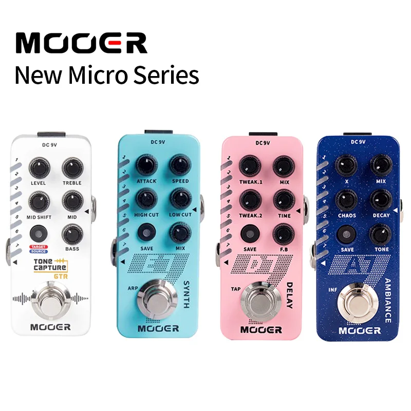 MOOER медитация D7 цифровая педаль задержки Looper E7 синт гитара тональный захват GTR A7