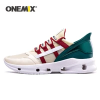 onemix men running shoes lightweight breathable mesh athletic sports shoes for outdoor jogging women walking sneakers size 35 47