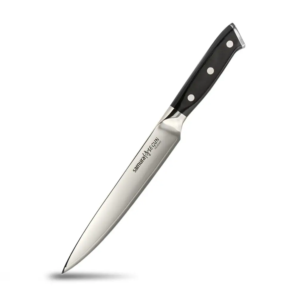 Нож для нарезки столовых приборов TUO трехслойный нож из искусственной кожи Kitcehn с