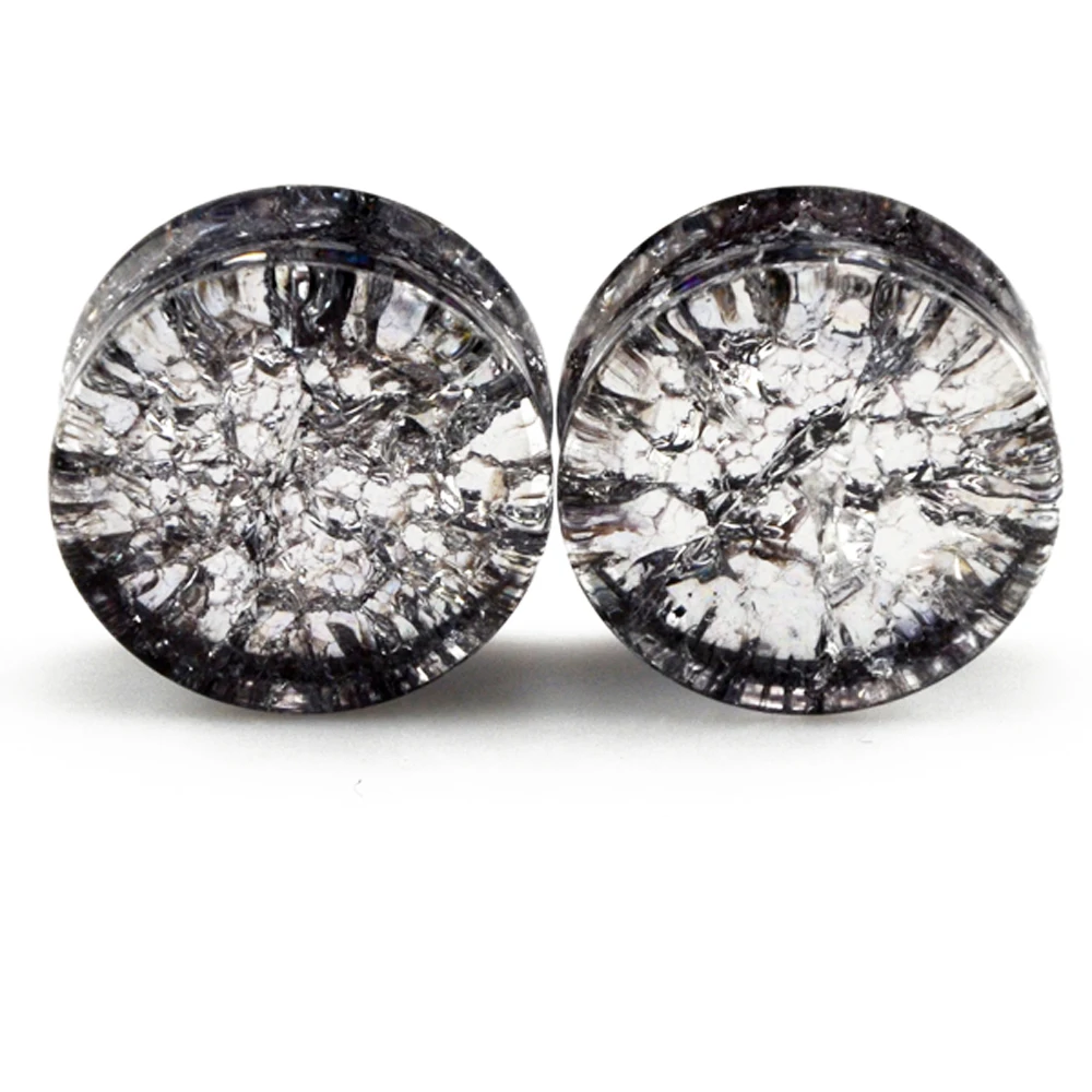 Акриловый расклешенный растягиватель для пирсинга 2 шт. | Украшения и аксессуары