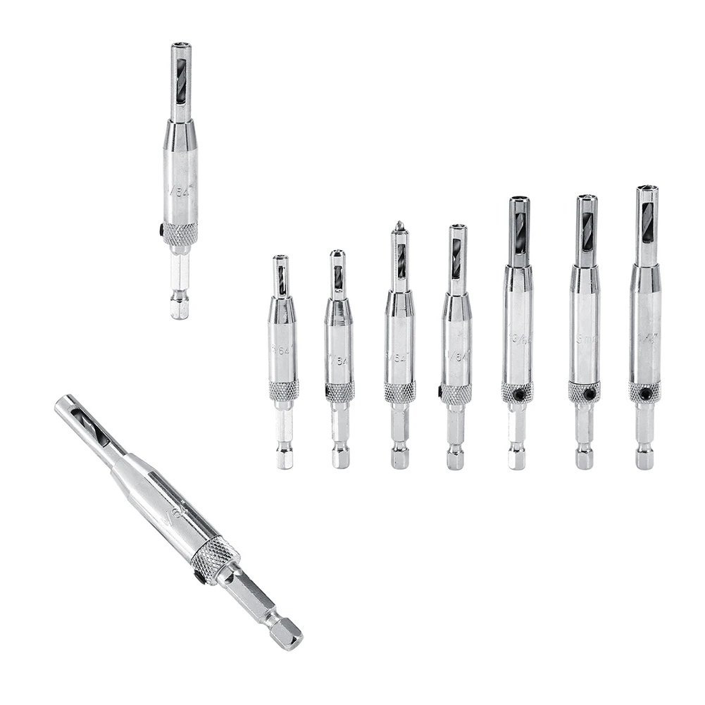 Набор самоцентрирующихся сверл 7 шт./лот для двери и окна с шестигранным