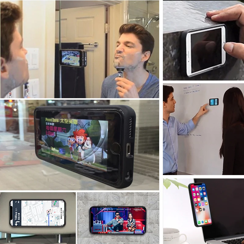 Антигравитационный АДСОРБИРОВАННЫЙ чехол с наноприсоской для Samsung S10 Plus S10e S9 S8