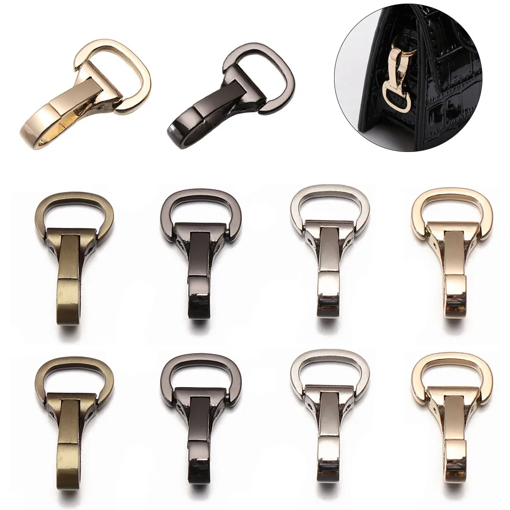 Металлический защелкивающийся крючок из цинкового сплава 1 шт. пружинный зажим