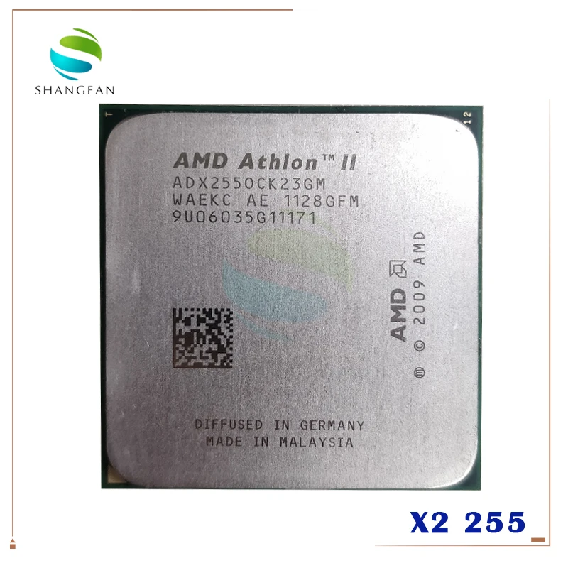 Бесплатная доставка для AMD Athlon II X2 255 3 1 ГГц двухъядерный процессор adx255qui23gm adx255qui23gq