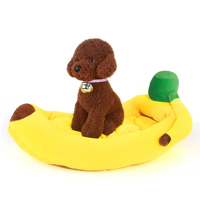 Домашний матрас для домашних животных в форме банана кровать питомника