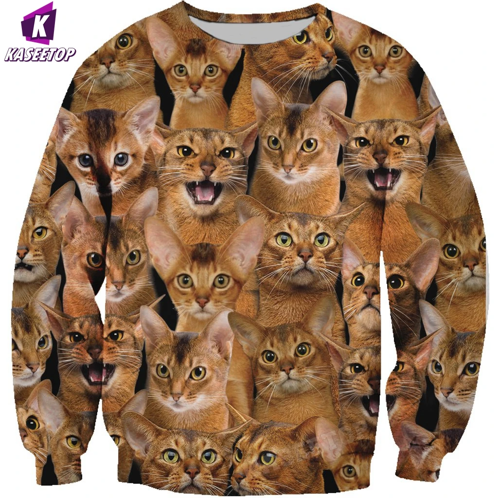 

You Will Have A Bunch Of Boxers Pets Men Sweatshirt 3D Print Unisex Autumn Dogs Cat Long-sleeved Round Neck Cosplay Costume