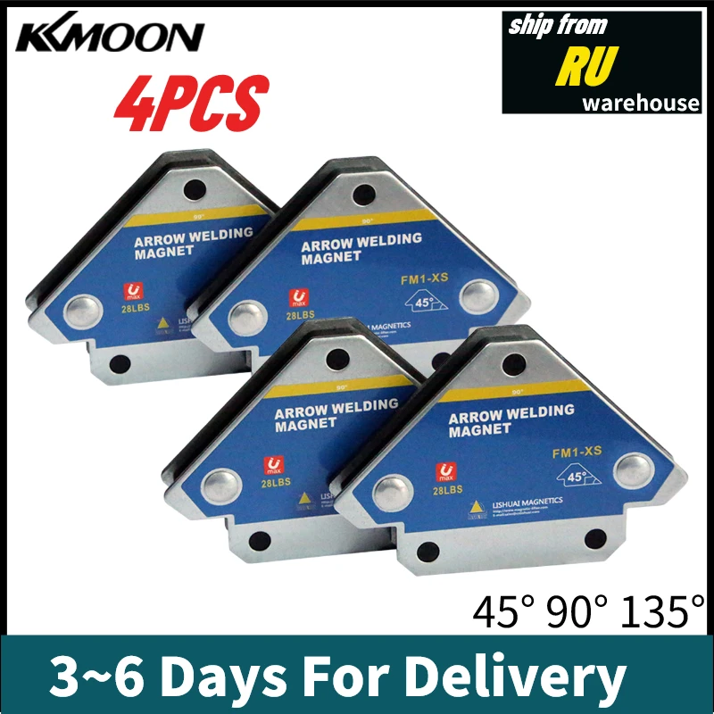 4 шт./компл. 28LBS Магнитный сварочный держатели под разными углами припоя стрелка