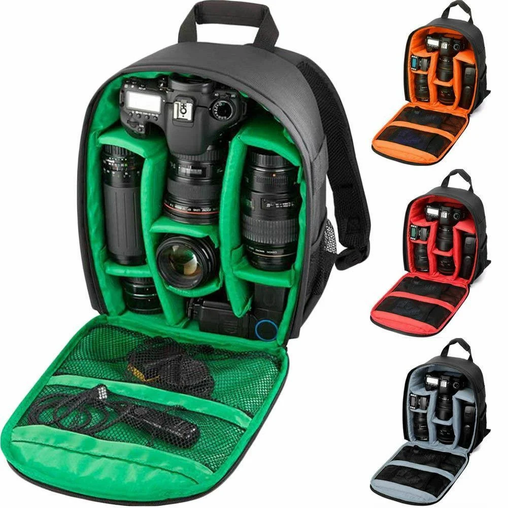 

Video Digital DSLR Bag Multi-Functional Camera Backpack Waterproof Outdoor Camera Photo Bag Case For Nikon/For Canon