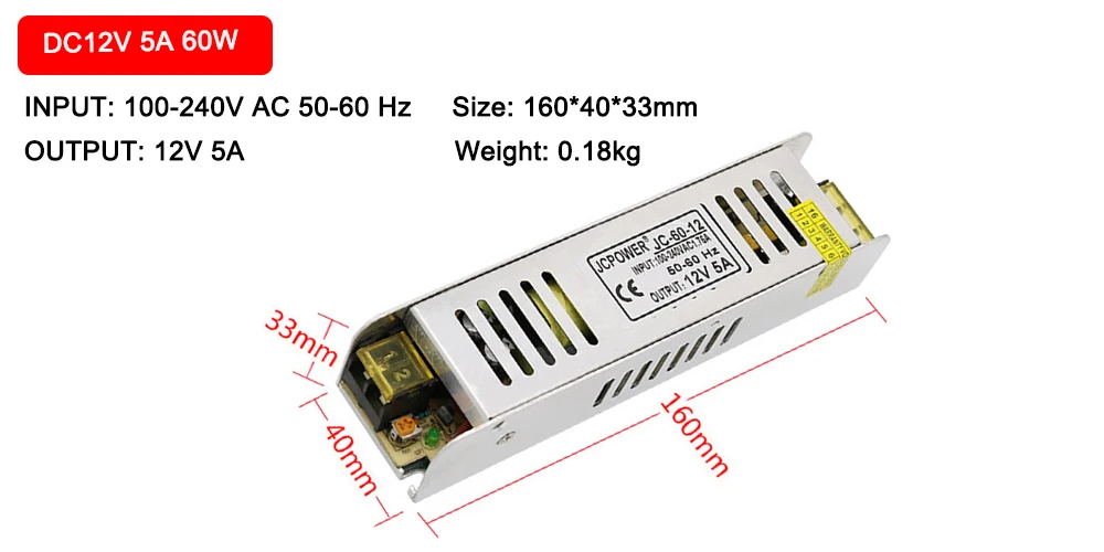 DC 12V Ультра тонкий светодиодный Питание трансформаторы систем освещения 60W 120W 180W 240W AC180-240V 5A/10A/15A/20A/30A драйвер для Светодиодный полоски