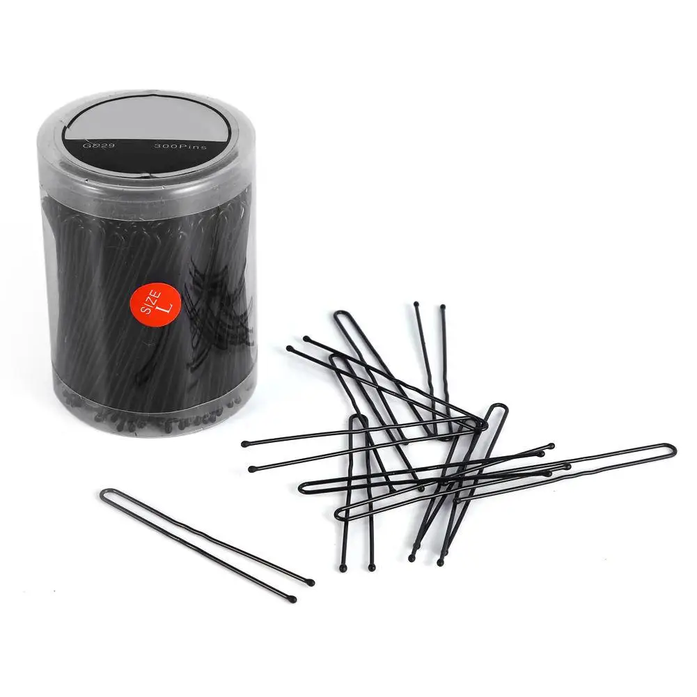 300 Pcs Hairdressing U-Shaped Hair Clips Clamps Pins Women Style Accessory Barrette Stick Hairpins Styling Tools | Красота и здоровье