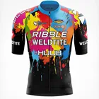 НОВАЯ Трикотажная Одежда для велоспорта HUUB с резинкой, летняя Высококачественная командная мужская одежда с коротким рукавом, быстросохнущая одежда для велоспорта 2021