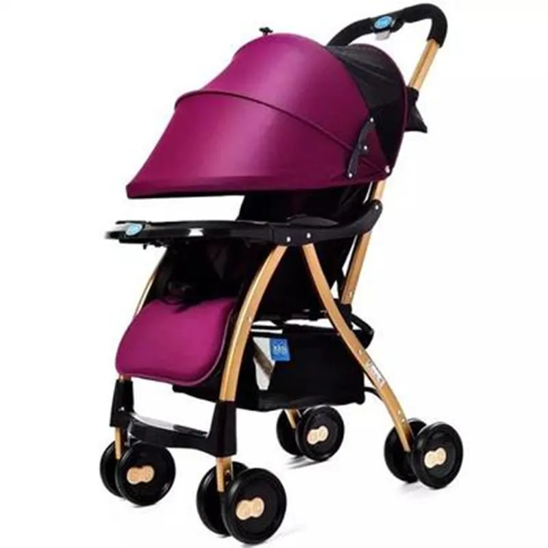Baby Stroller Lightweight Folding Stroller Stroller Can Sit Lie Children Umbrella Baby Stroller  Baby Car Seats