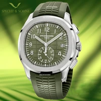 dropshipping 2021 best selling products quartz watch for men steel green rubber luminous pk sport wristwatch 30m waterproof