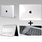 Чехол для ноутбука Apple MacBook Air 1311MacBook Pro 131516Macbook 12белый A1342 Прозрачный жесткий чехол + чехол для клавиатуры