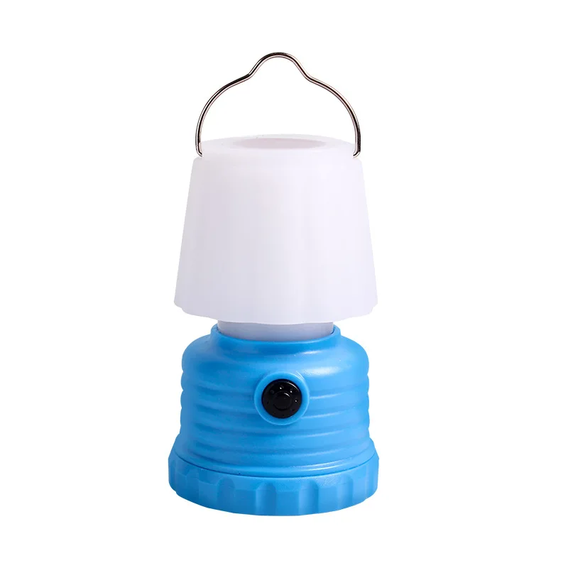 Outdoor Camping Night Light LED Portable Flame Lamp Lantern Tent Light Portable Flashlight Torch Lanterna by 3AAA Batteries images - 6