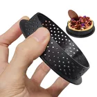 20 шт. мусс фруктовый торт круглые Формочки французский десерт форма антипригарная термостойкая форма для выпечки перфорированные Инструменты для выпечки