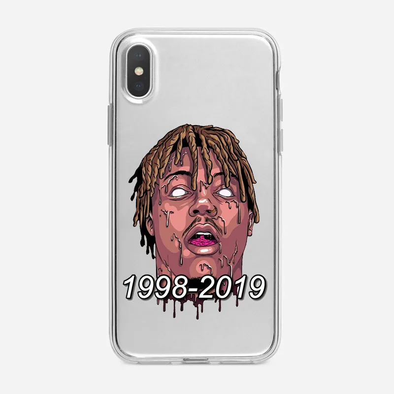 

Juice Wrld Lucid Dream Hip Hop Rap TPU Soft Silicone Phone Case Be Appropriate for IPhone XR X XS 11 Pro Max 6S 7 7Plus 8 Plus