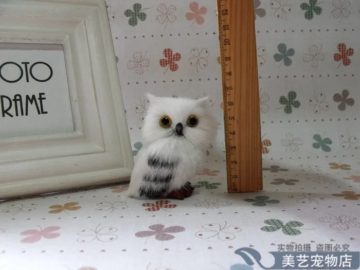 3D статическая модель сова декорация Рождественский подарок украшение