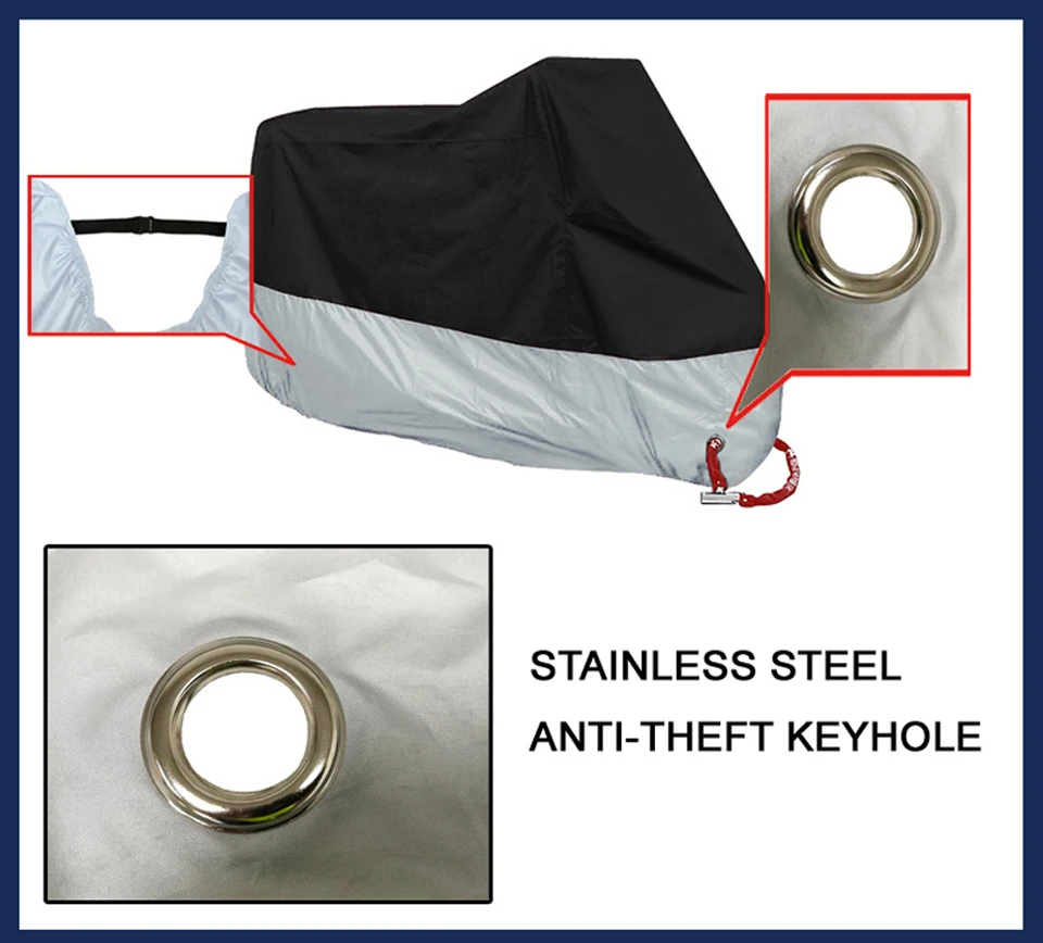 Водонепроницаемый пылезащитный чехол для мотоцикла скутера велосипеда |