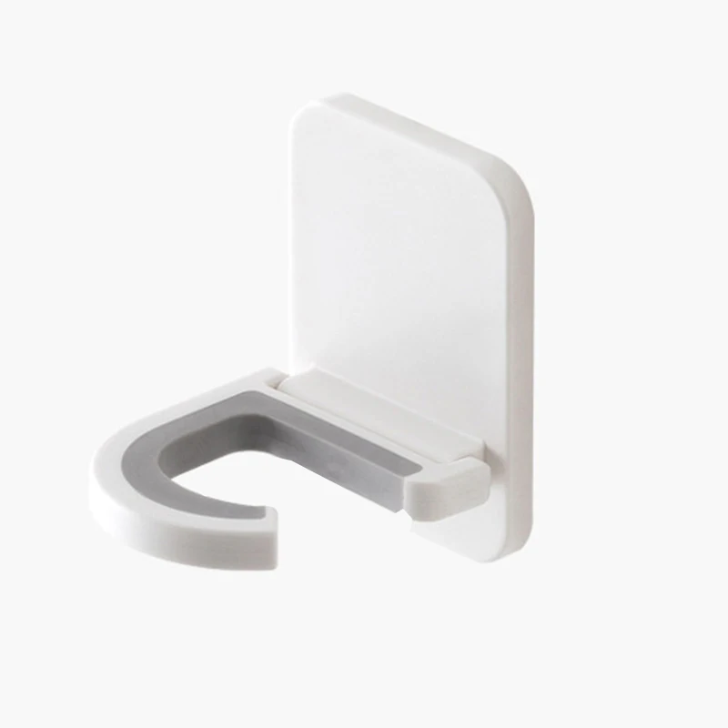 

Крючок для швабры, настенная вешалка для ванной комнаты, мощный зажим для швабры, вешалка для швабры, стойка для хранения с фиксированной кн...