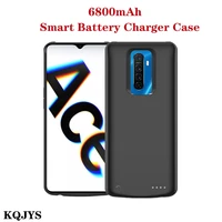 portable smart battery charger case for oppo realme x2 pro external power bank charging cover for oppo reno 2z battery case