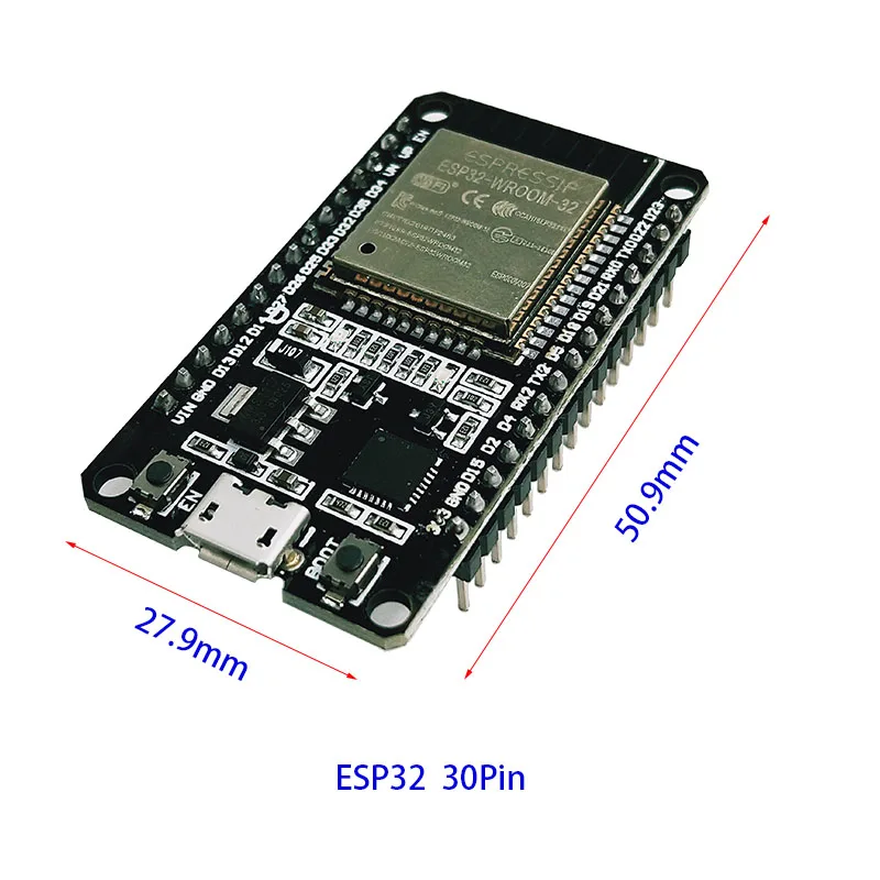 ESP-WROOM-32 макетная плата WIFI + Bluetooth двухъядерный процессор с низким