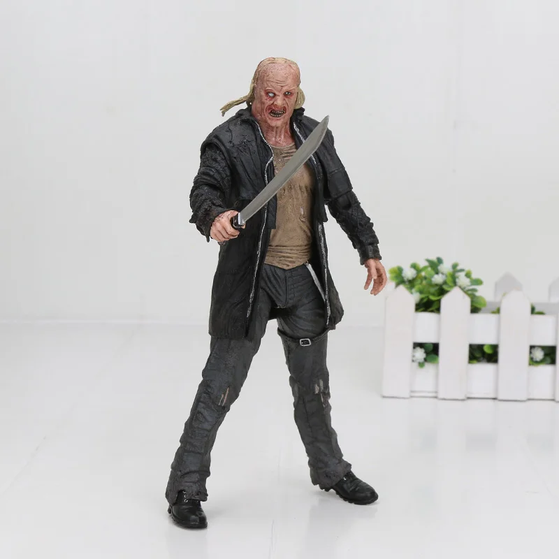 1no box " NECA фигурка Фредди Джейсон пятница 13-я последняя часть Jason Voorhees игра NECA фигурка подарки на Хэллоуин - Цвет: 1no box