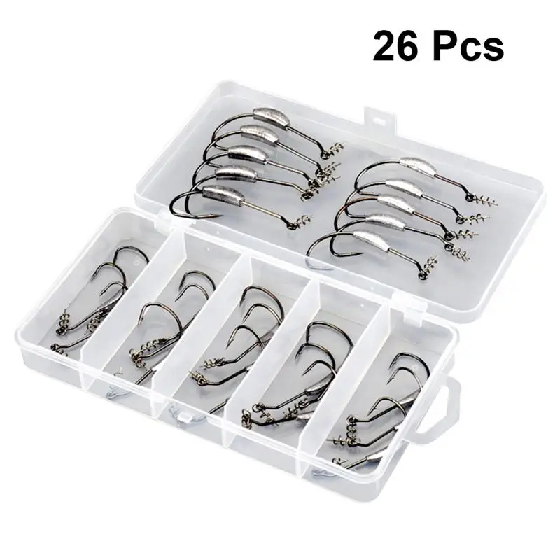 Мягкая приманка свинцовая головка крючок Премиум прочная искусственная