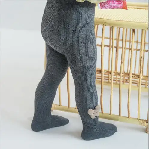 

Autumn and winter new children's pantyhose kids solid color accessories baby leggings