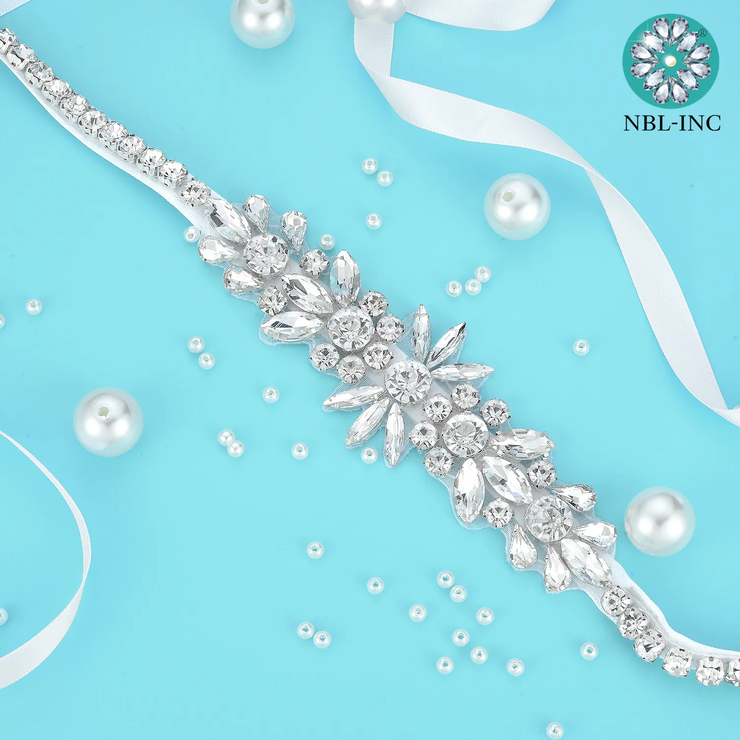 (1 шт.) свадебный пояс со стразами свадебное платье аксессуары для свадебного