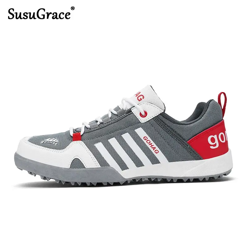 

SusuGrace Hot Sale Men Running Shoes Outside Breathable Sport Footwear Summer Jogging Sneakers Fashion Black Lace-up Size 38-45