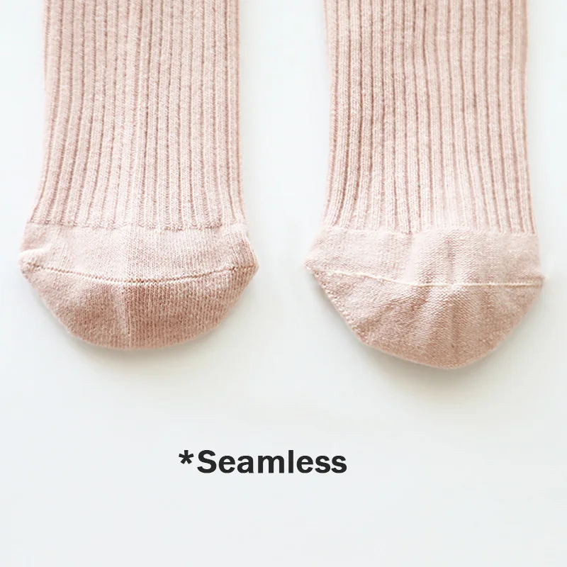 kids dress socks toddler winter long knee high girls baby autumn warm leg warmers tube white cotton 2pair | Детская одежда и обувь
