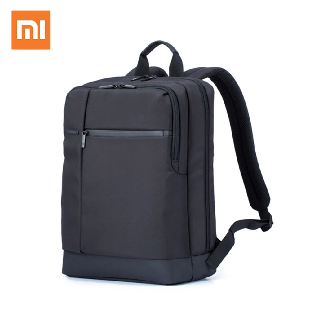 

Классический деловой рюкзак Xiaomi Mi, вместительная Студенческая прочная сумка для ноутбука 17 л, мужские и женские сумки для 15-дюймового ноутбука